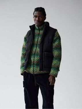 Kith Boucle Claremont Full Zip Apex Green